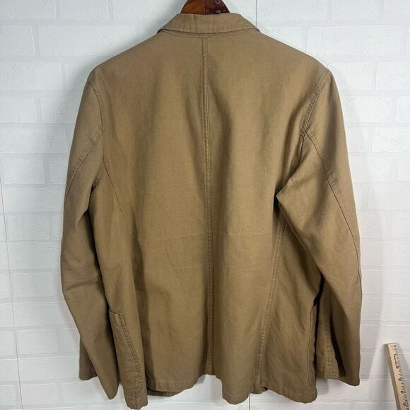 Gap Mens Sports Coat Size Large Tan Khaki - Picture 12 of 15